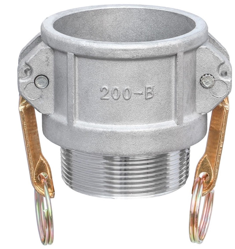 Actioncam Nilox Raccordo Camlock Tipo B In Acciaio Inox 316 - Femmina Camlock X Maschio NPT Da 2 Pollici, Per Tubazioni Industriali Connettore Rapido B200SS316 Per Tubazioni - Foto 5