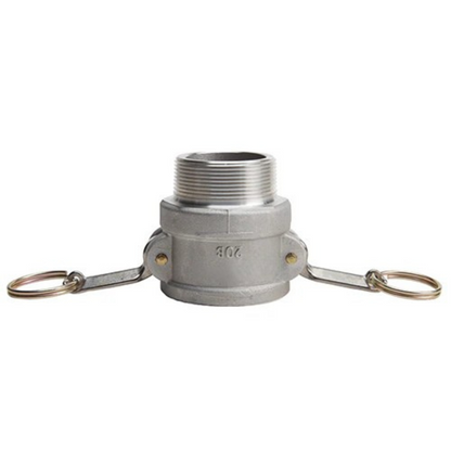 Aluminum 2" Female Camlock x 2" Male NPT