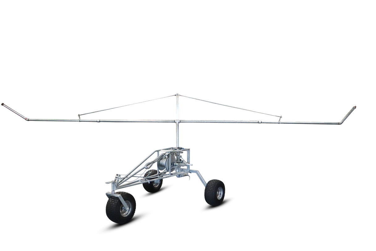 Standard Irrigator (22 Ft. boom, with a diameter spray up to 104 feet)