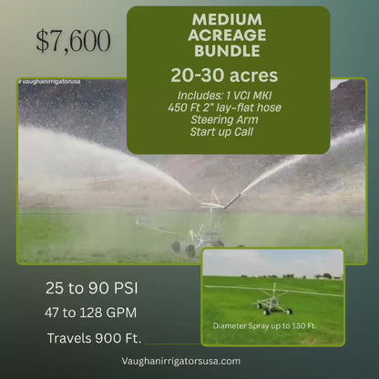 Vaughan Medium Acreage Irrigation Bundle